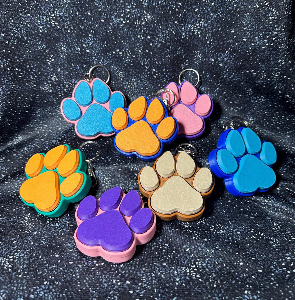 Dog Paw Clicker Fidgets! - Large Version