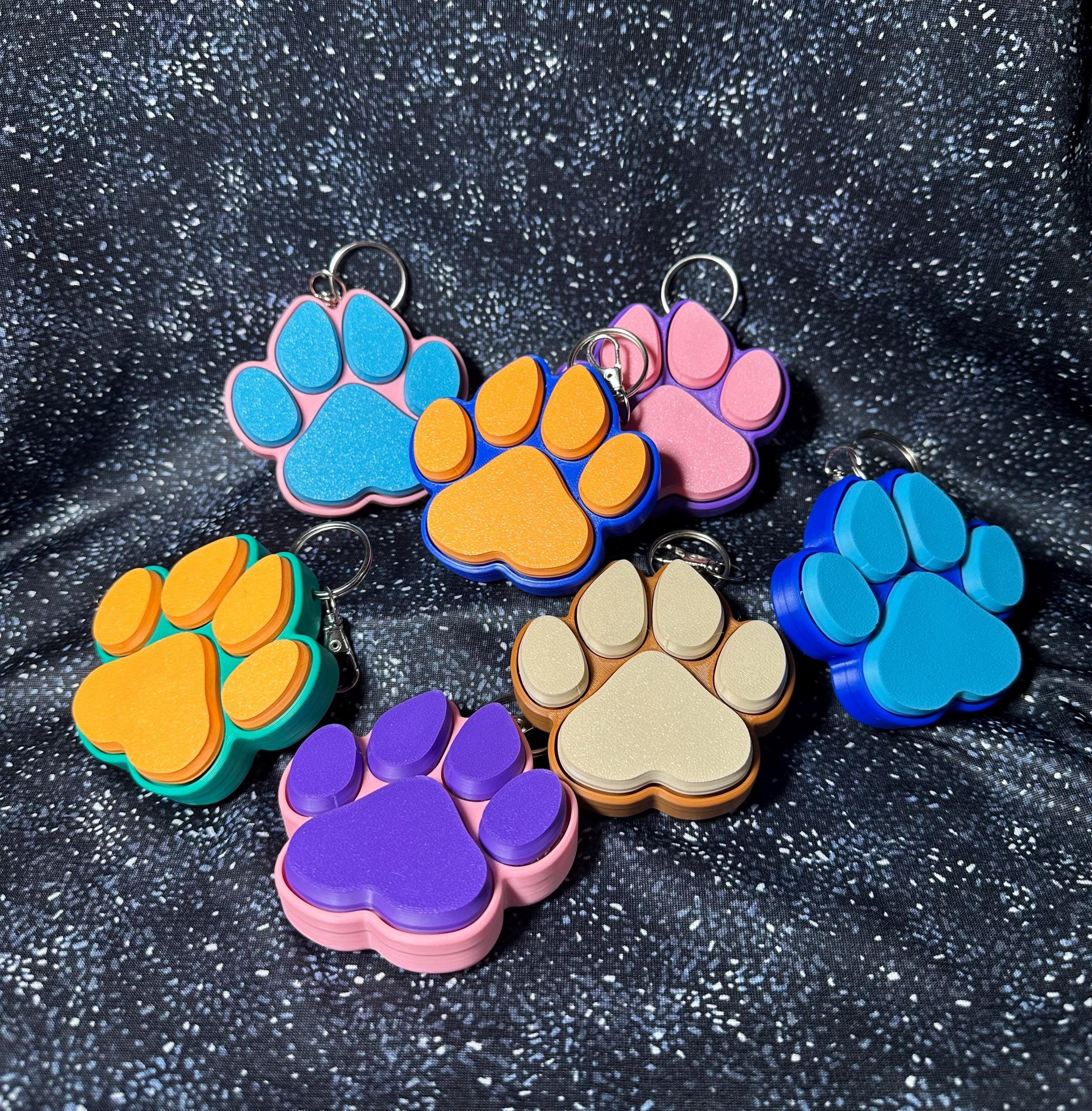 Dog Paw Clicker Fidgets! - Large Version