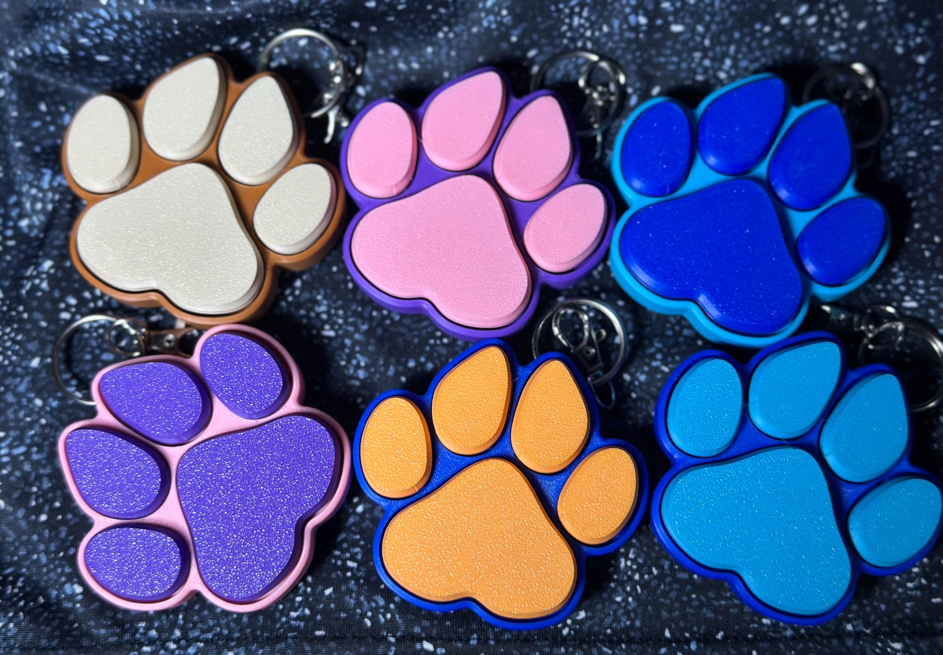 Dog Paw Clicker Fidgets! - Large Version