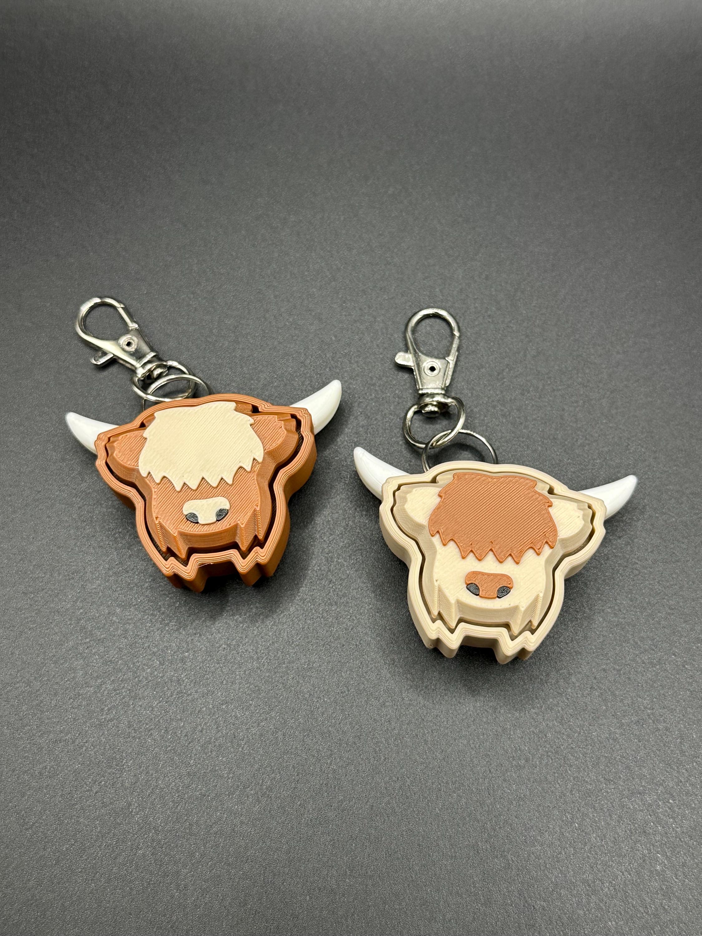 Highland Cow Clicker Fidgets!