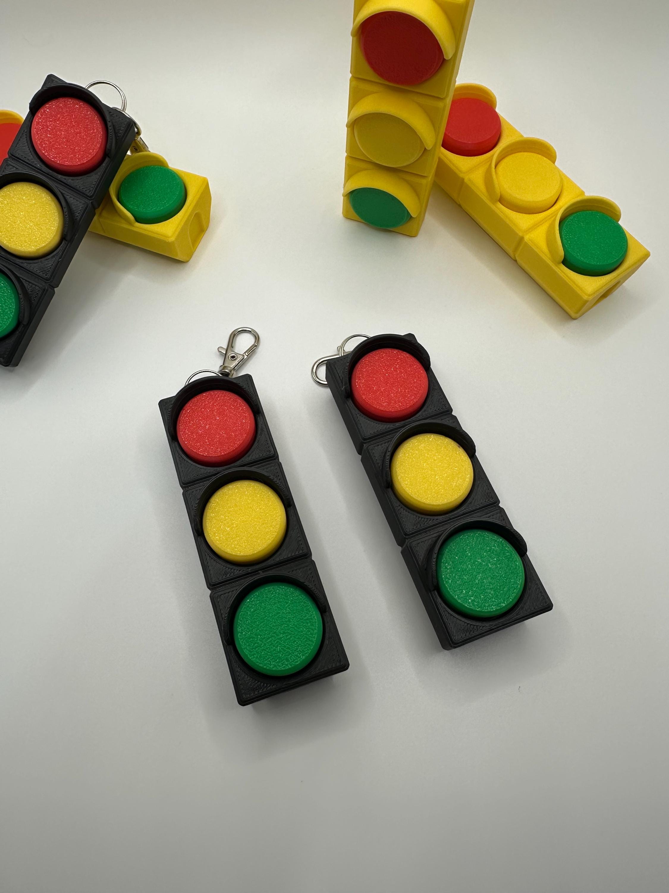 Traffic Light Clicker Fidgets!