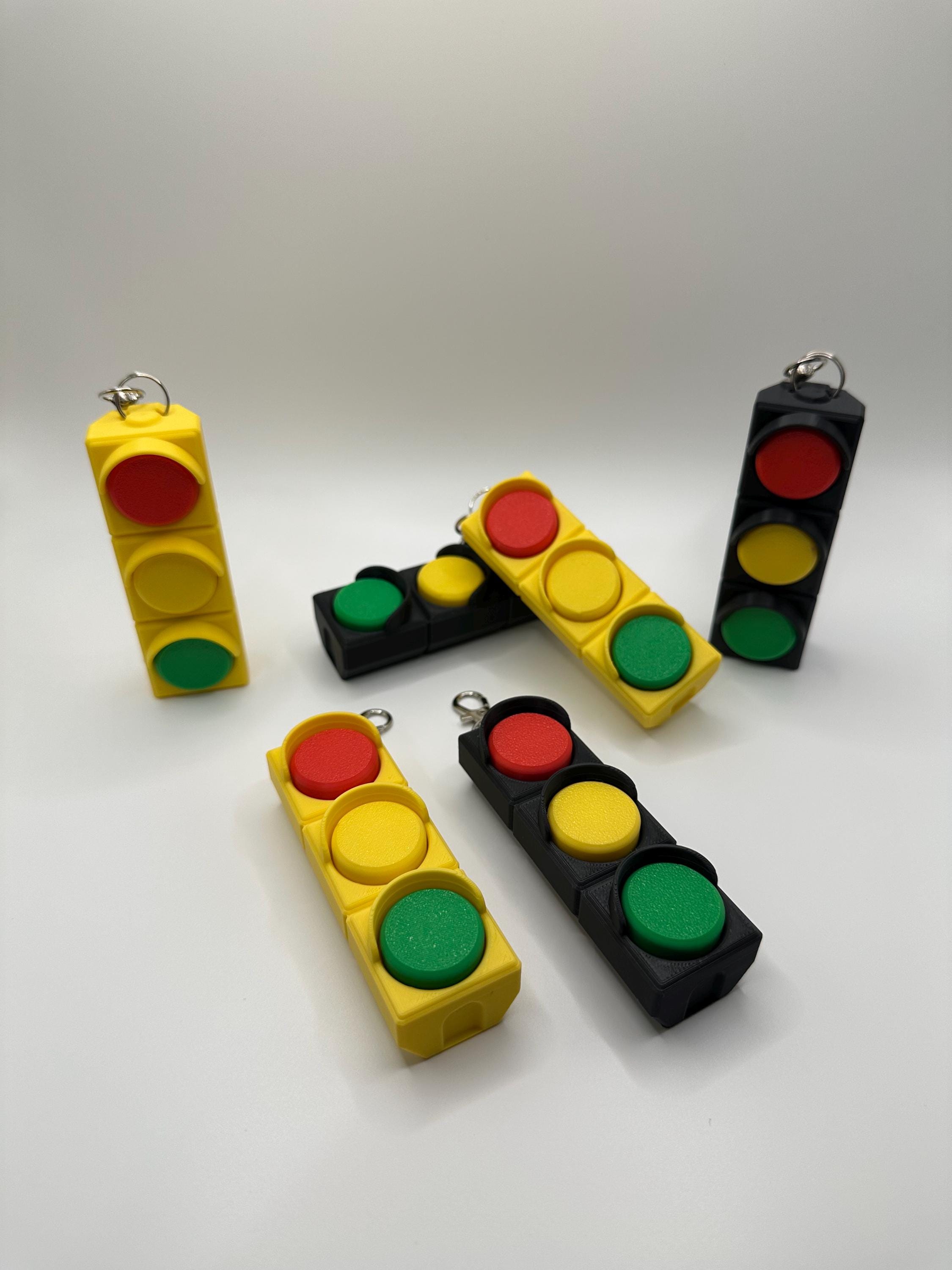 Traffic Light Clicker Fidgets!