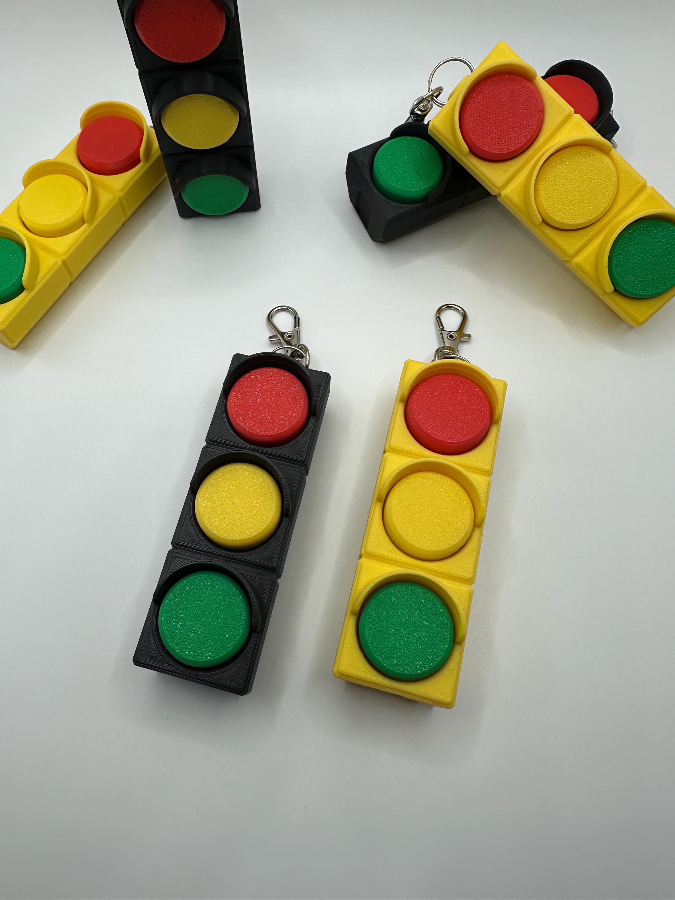 Traffic Light Clicker Fidgets!