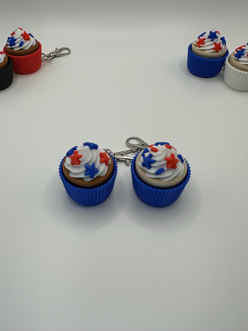 Patriotic Cupcake Clicker Fidgets!