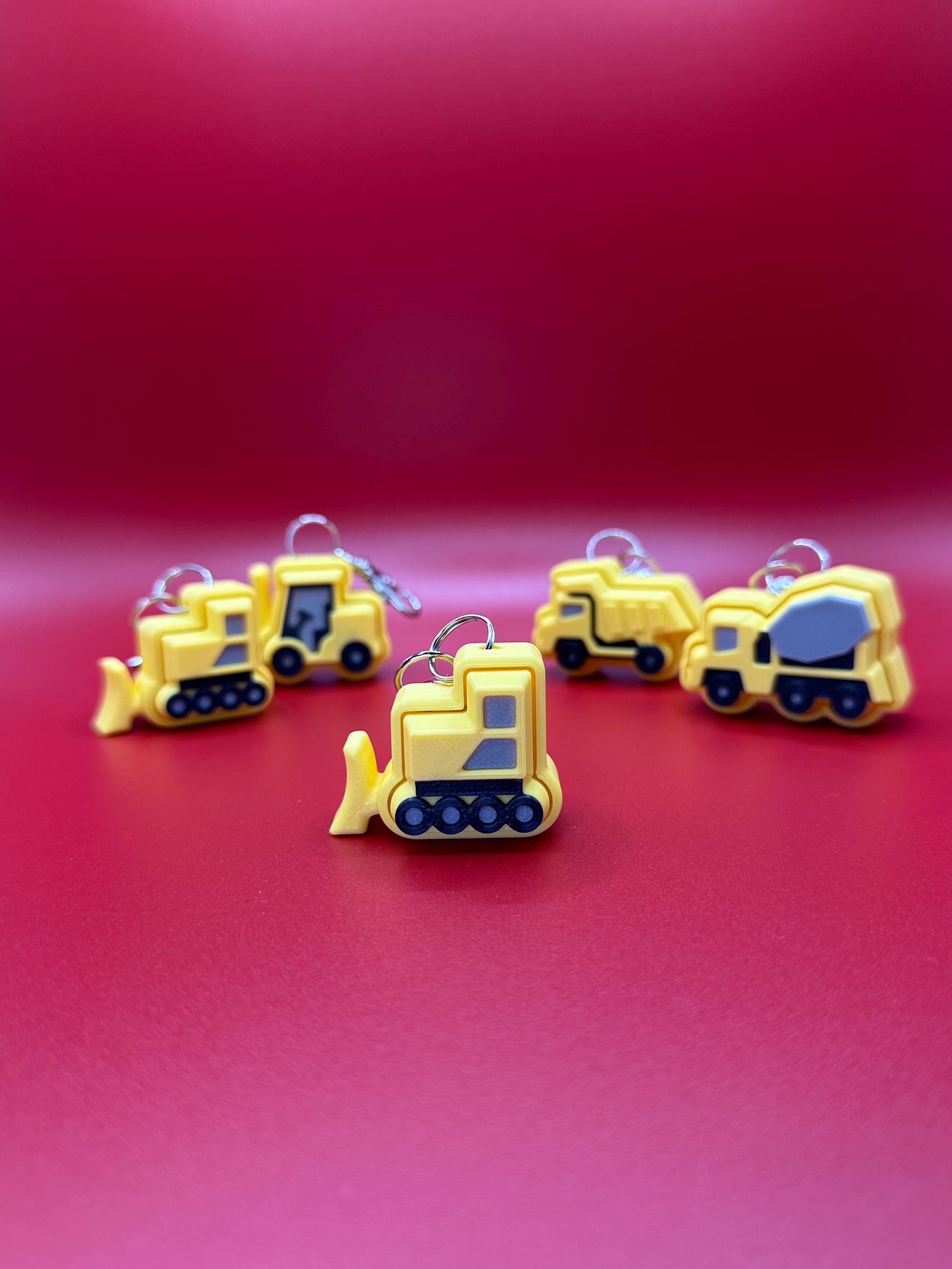 Construction Trucks Clicker Fidgets!