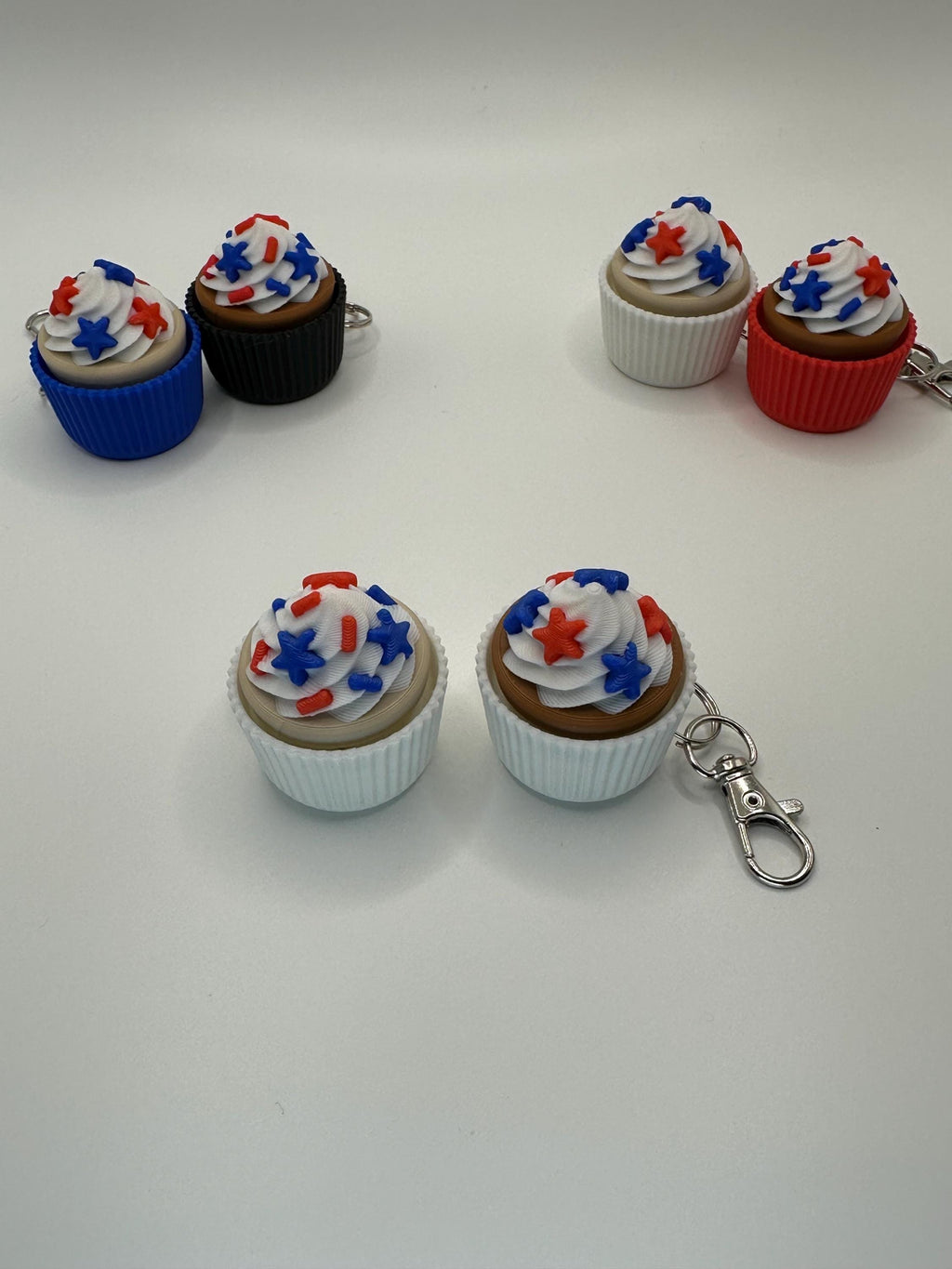 Patriotic Cupcake Clicker Fidgets!