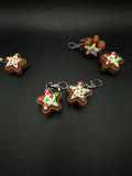 Gingerbread Cookie Star-Shaped Clicker Fidgets!