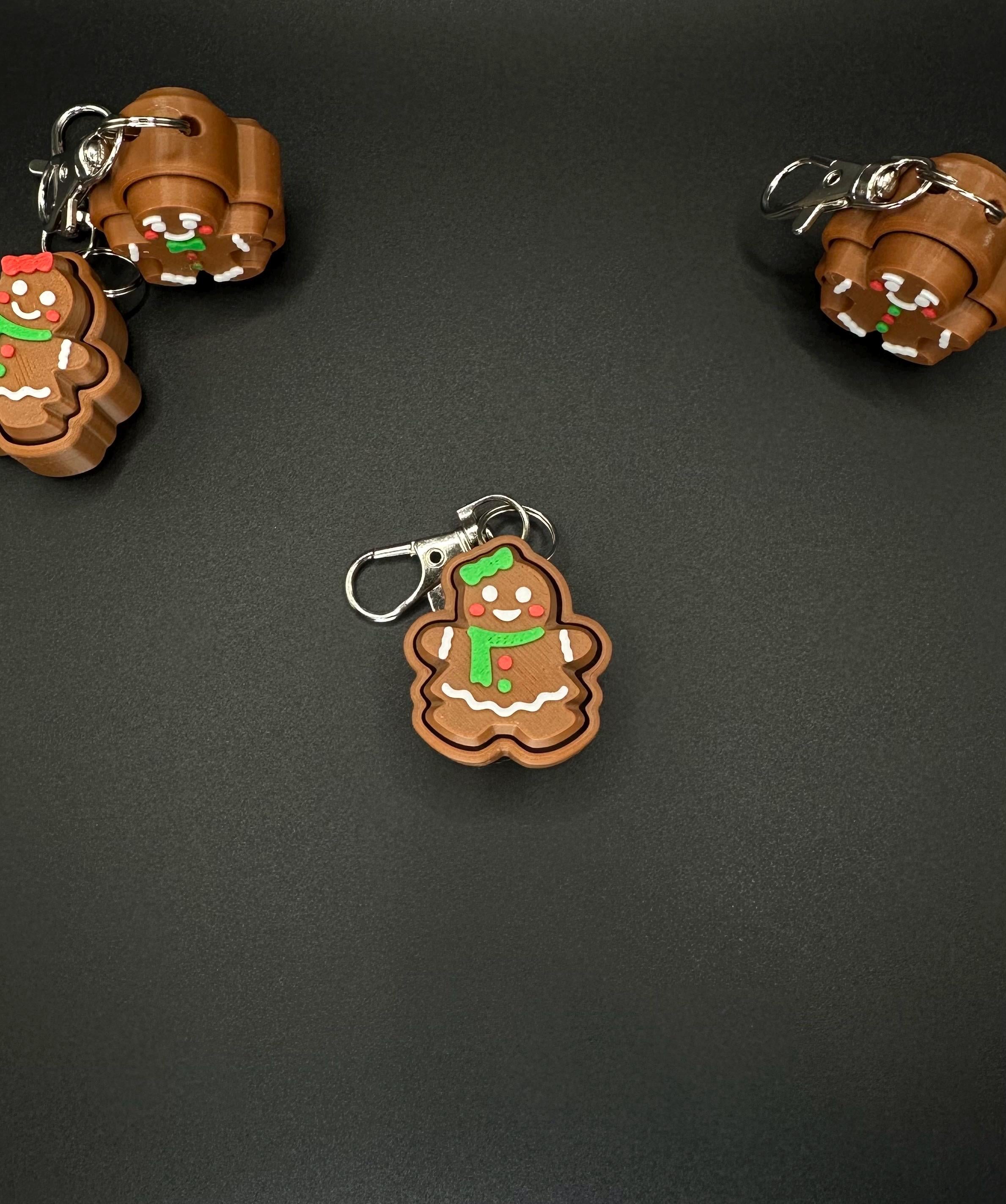 Gingerbread Man and Woman Clicker Fidgets!