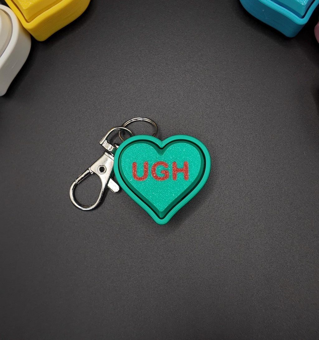 Anti-Valentines Conversation Hearts Clicker Fidgets!