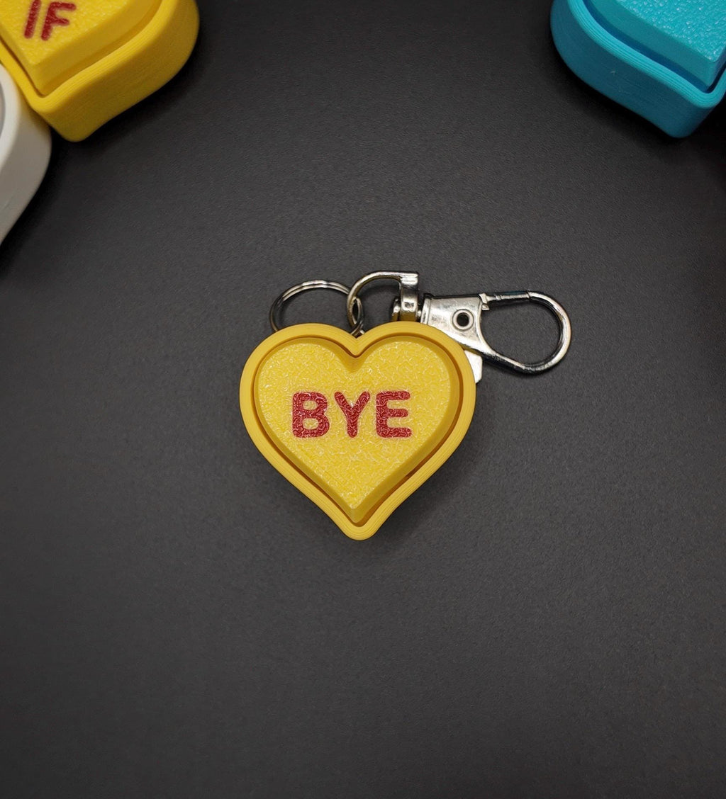 Anti-Valentines Conversation Hearts Clicker Fidgets!