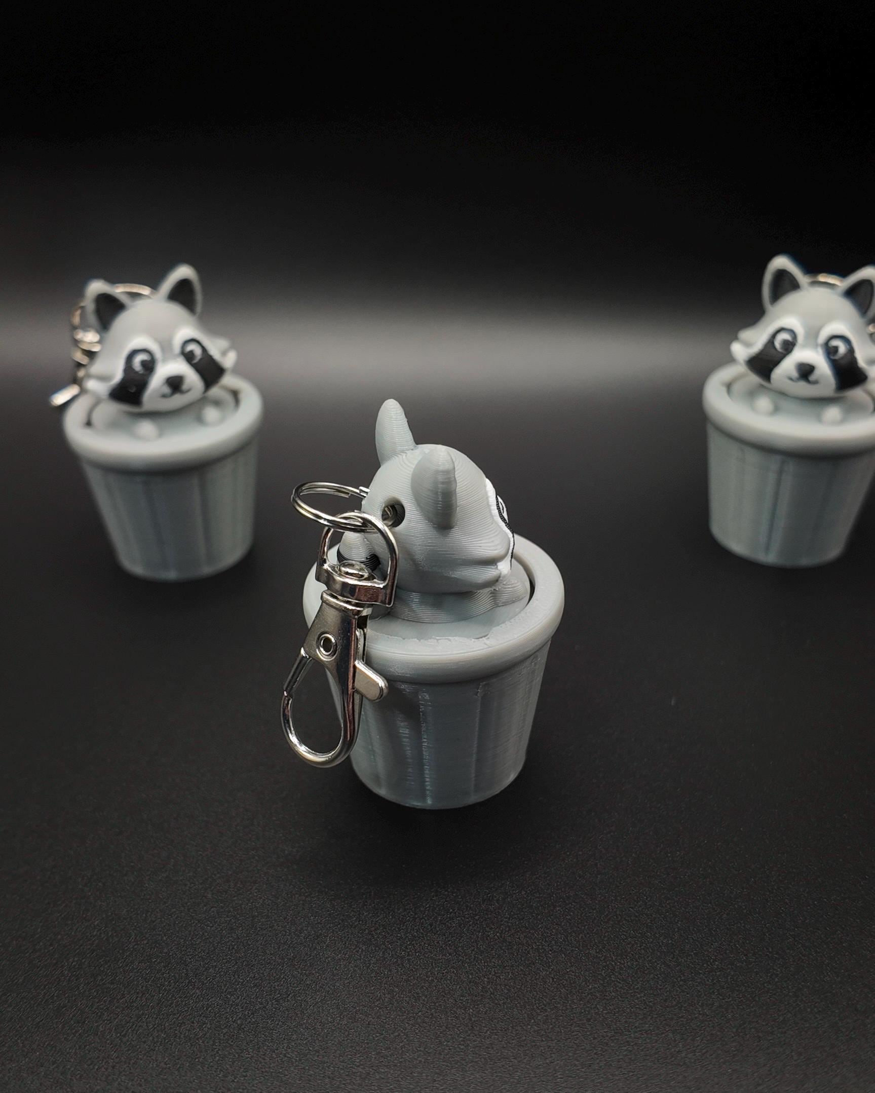 Raccoon Trashcan Clicker Fidgets!