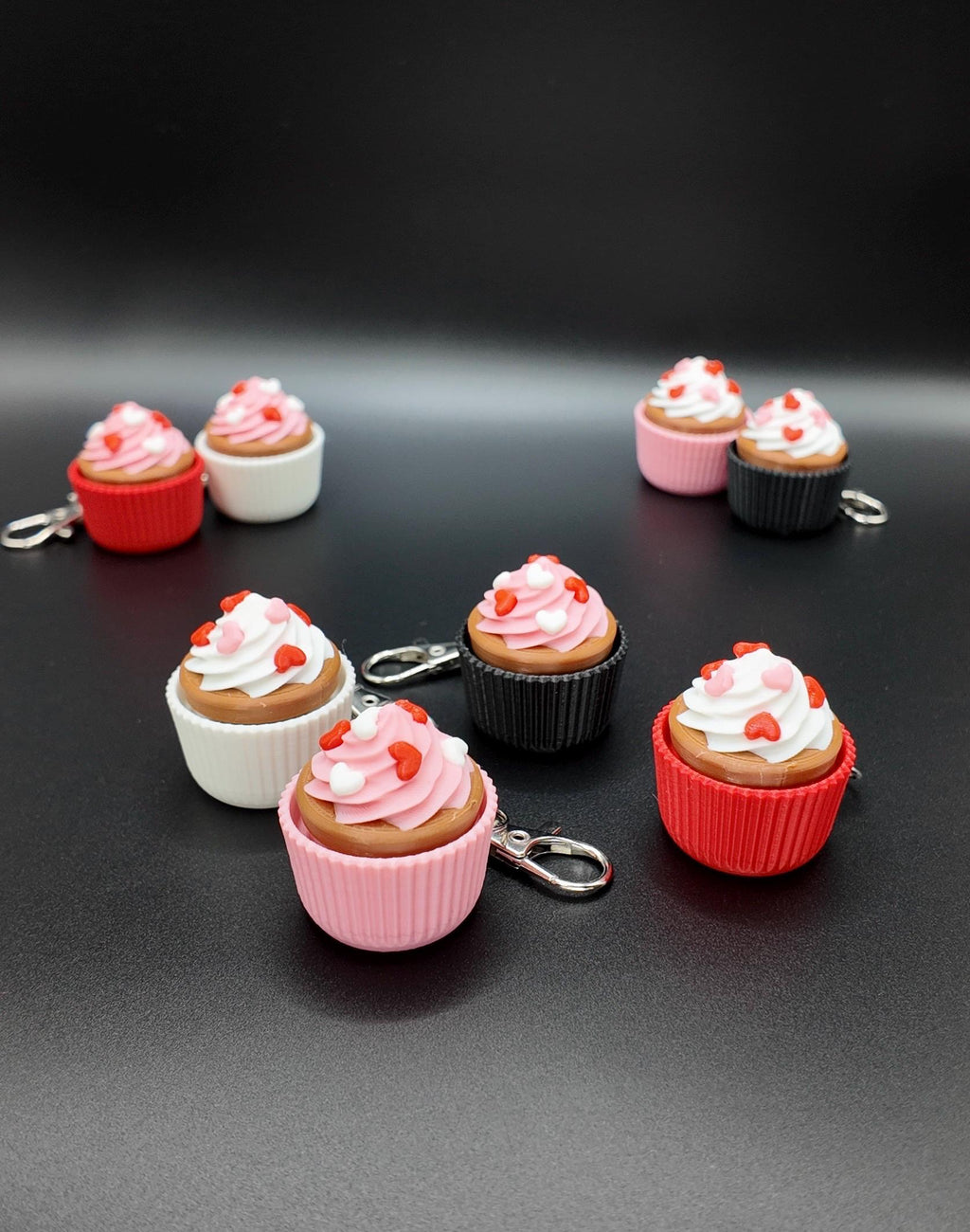 Valentine’s Day Hearts Cupcake Clicker Fidgets!