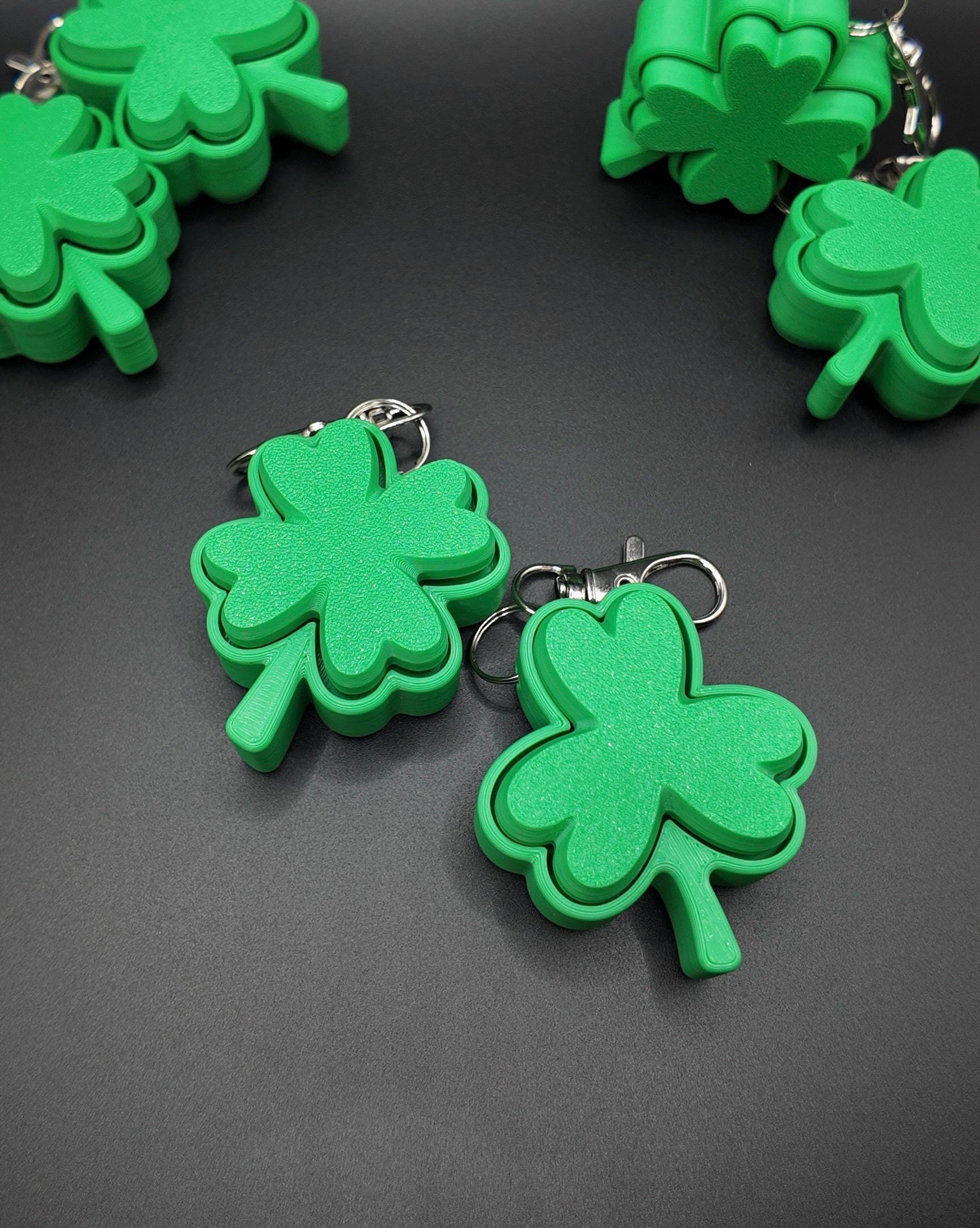 3&4 Leaf Clover Clicker Fidgets!