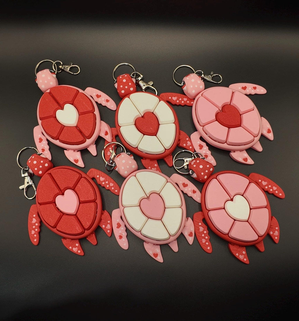 Large Valentine's Day Turtle Clicker Fidgets!