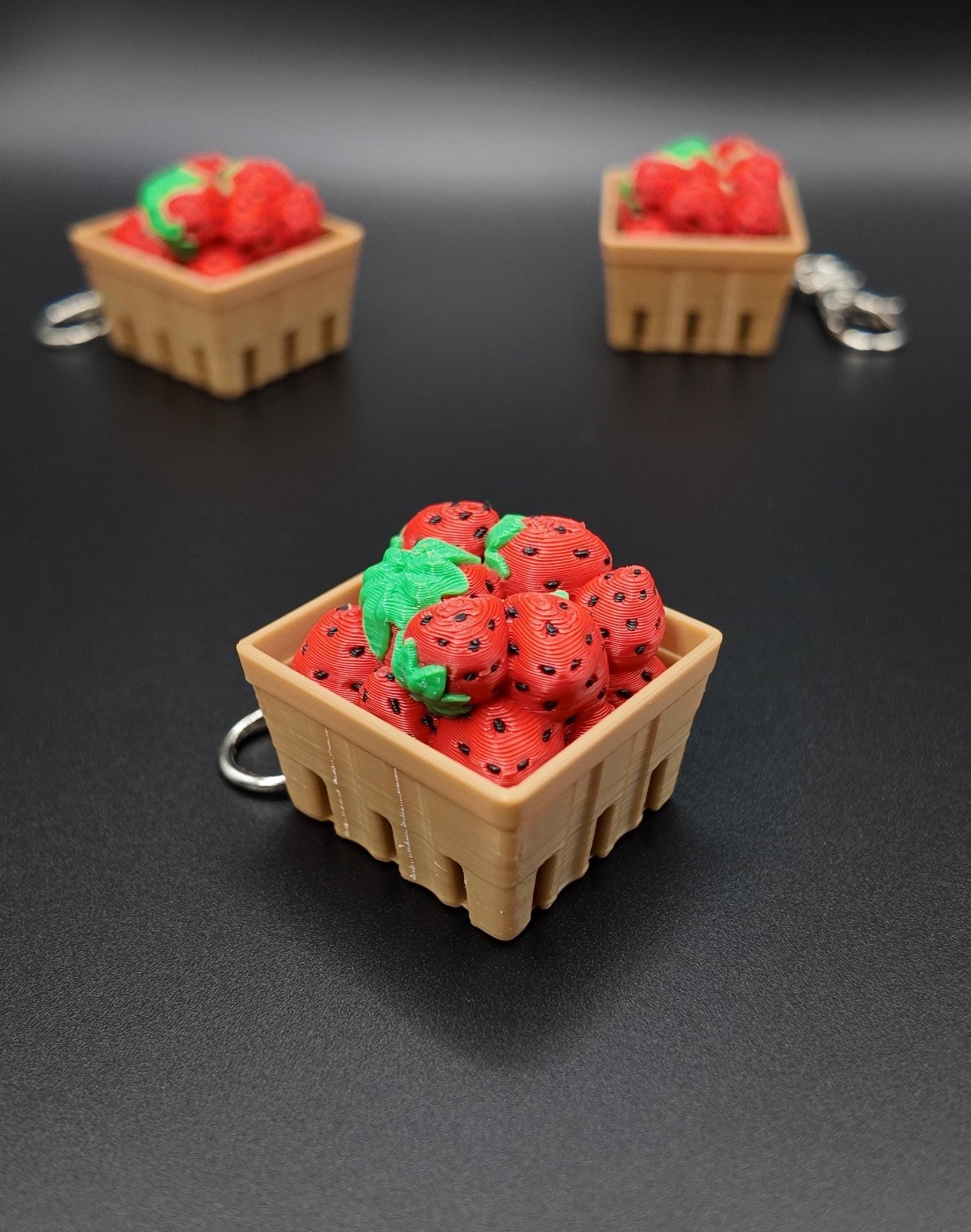 Strawberry Basket Clicker Fidgets!