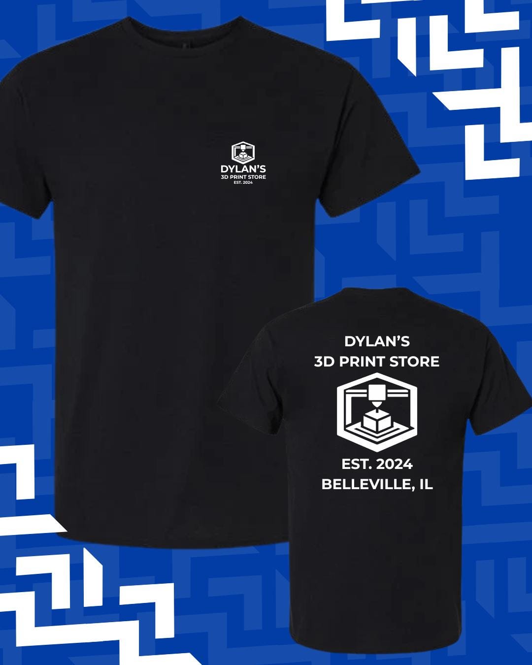 Dylan's 3D Print Store T-Shirts!