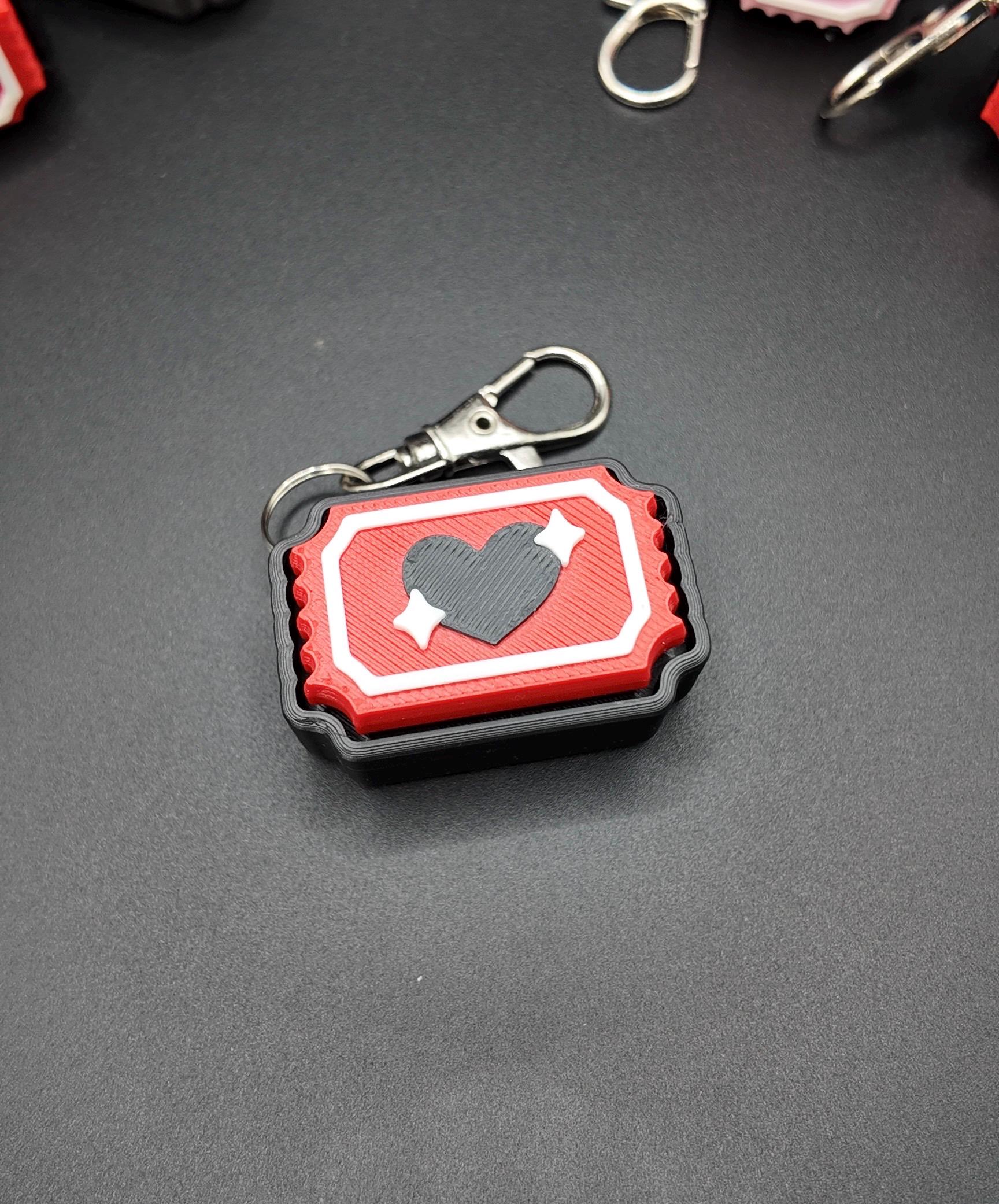 Valentine’s Day Movie Ticket Fidgets!