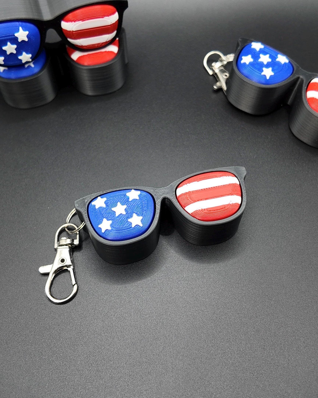 4th of July Sunglasses Clicker Fidgets!