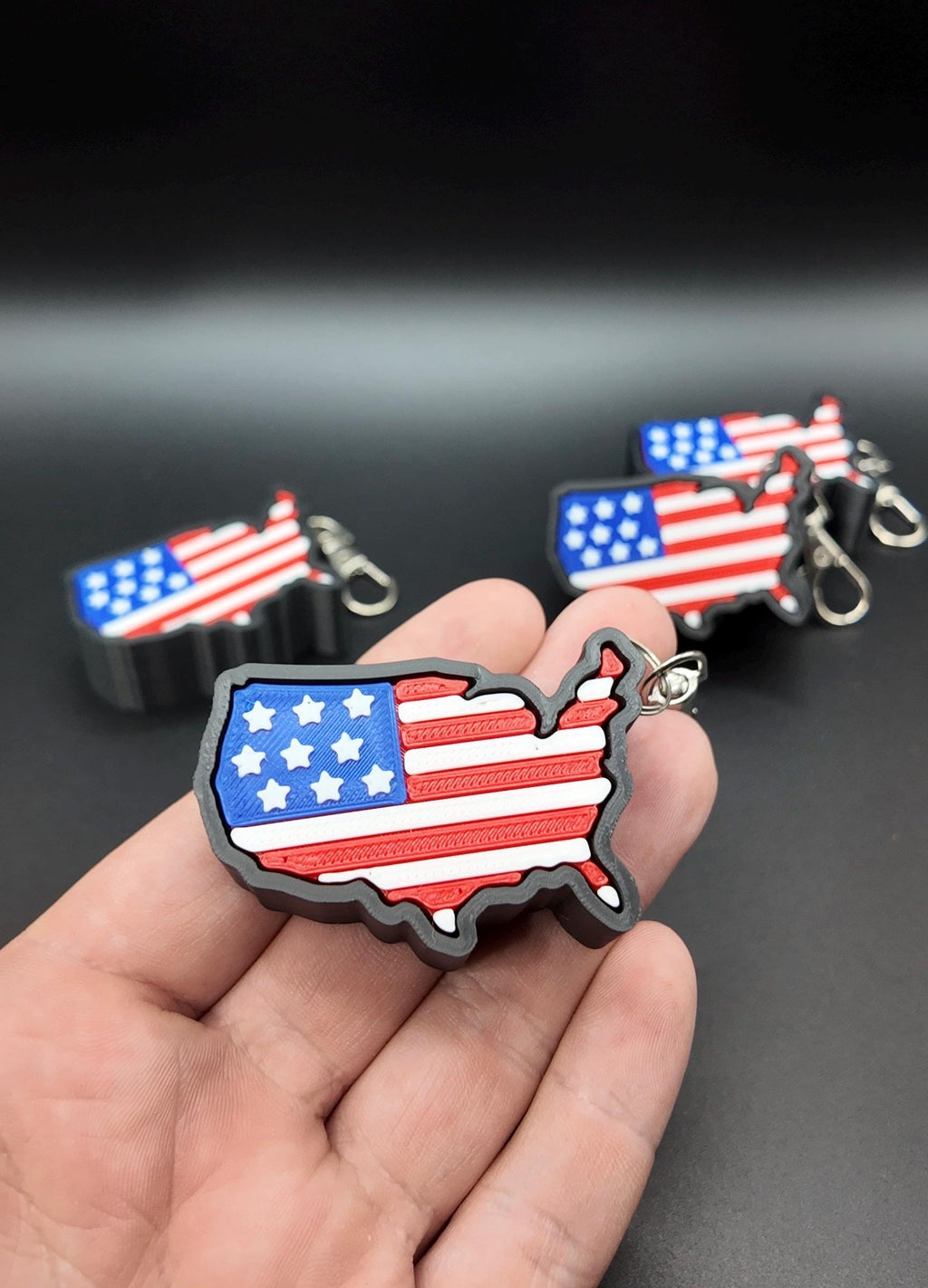 American Flag Country Clicker Fidgets!