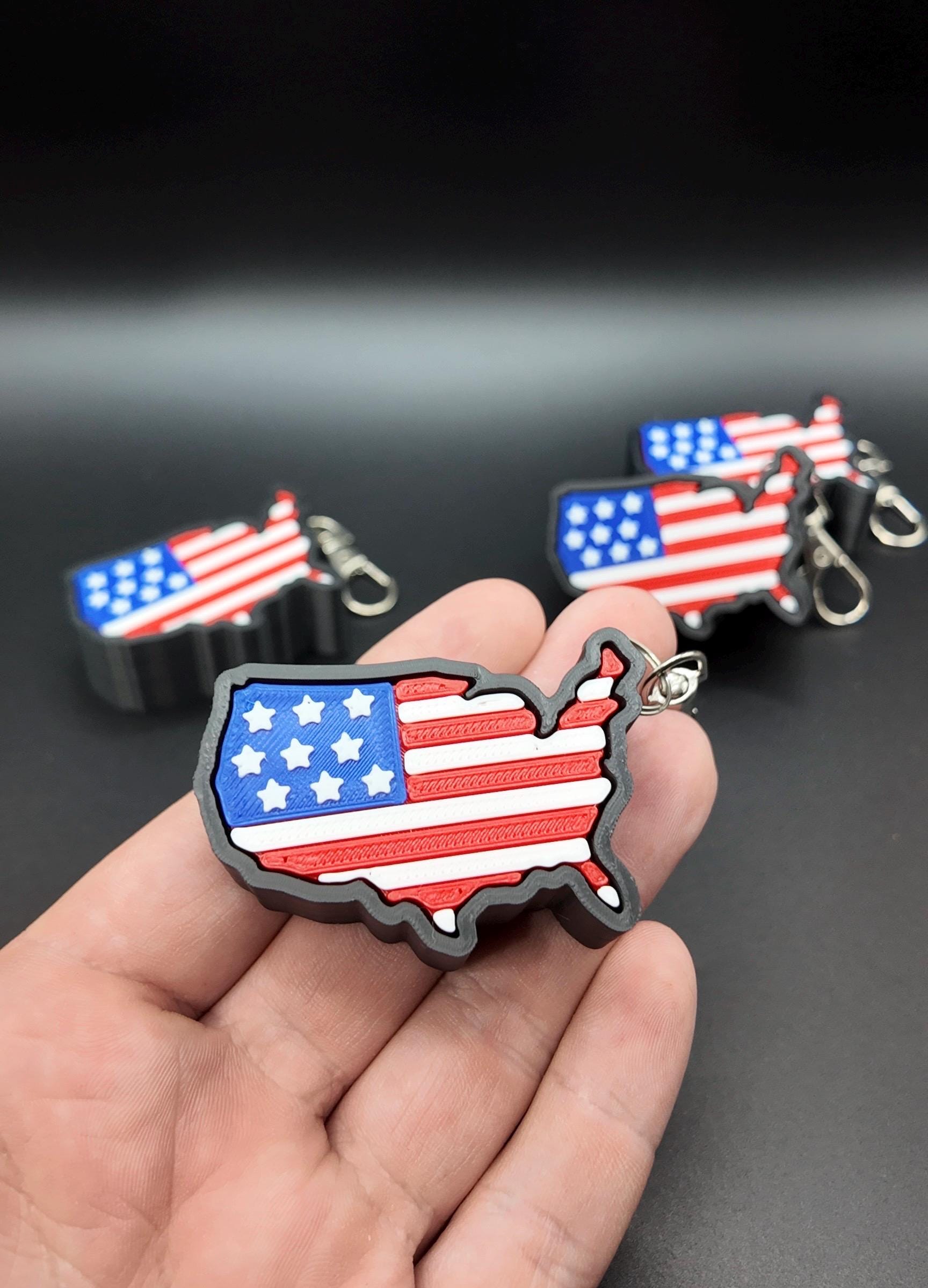 American Flag Country Clicker Fidgets!