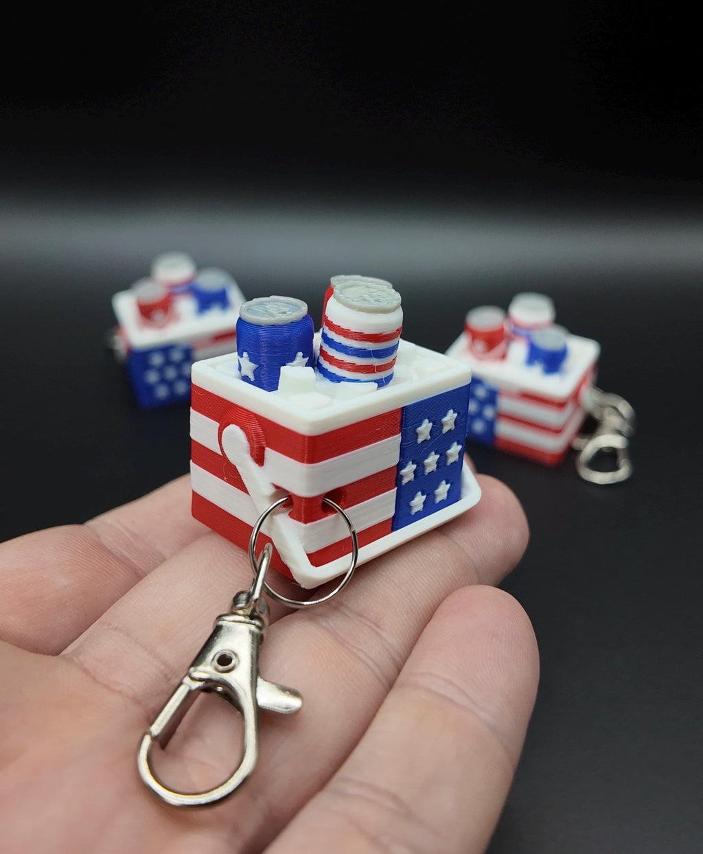 4th of July Drink Cooler Clicker Fidgets!