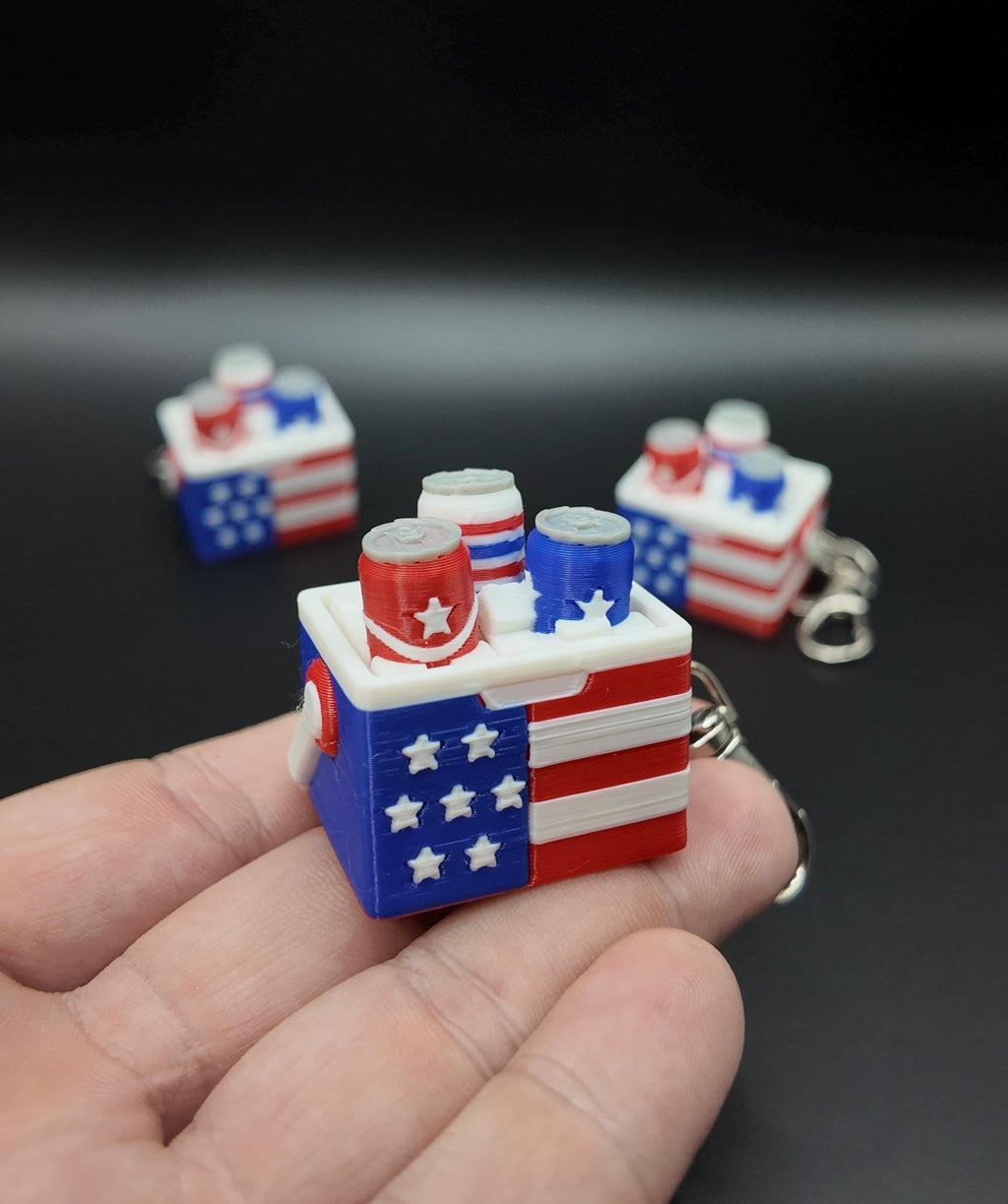 4th of July Drink Cooler Clicker Fidgets!