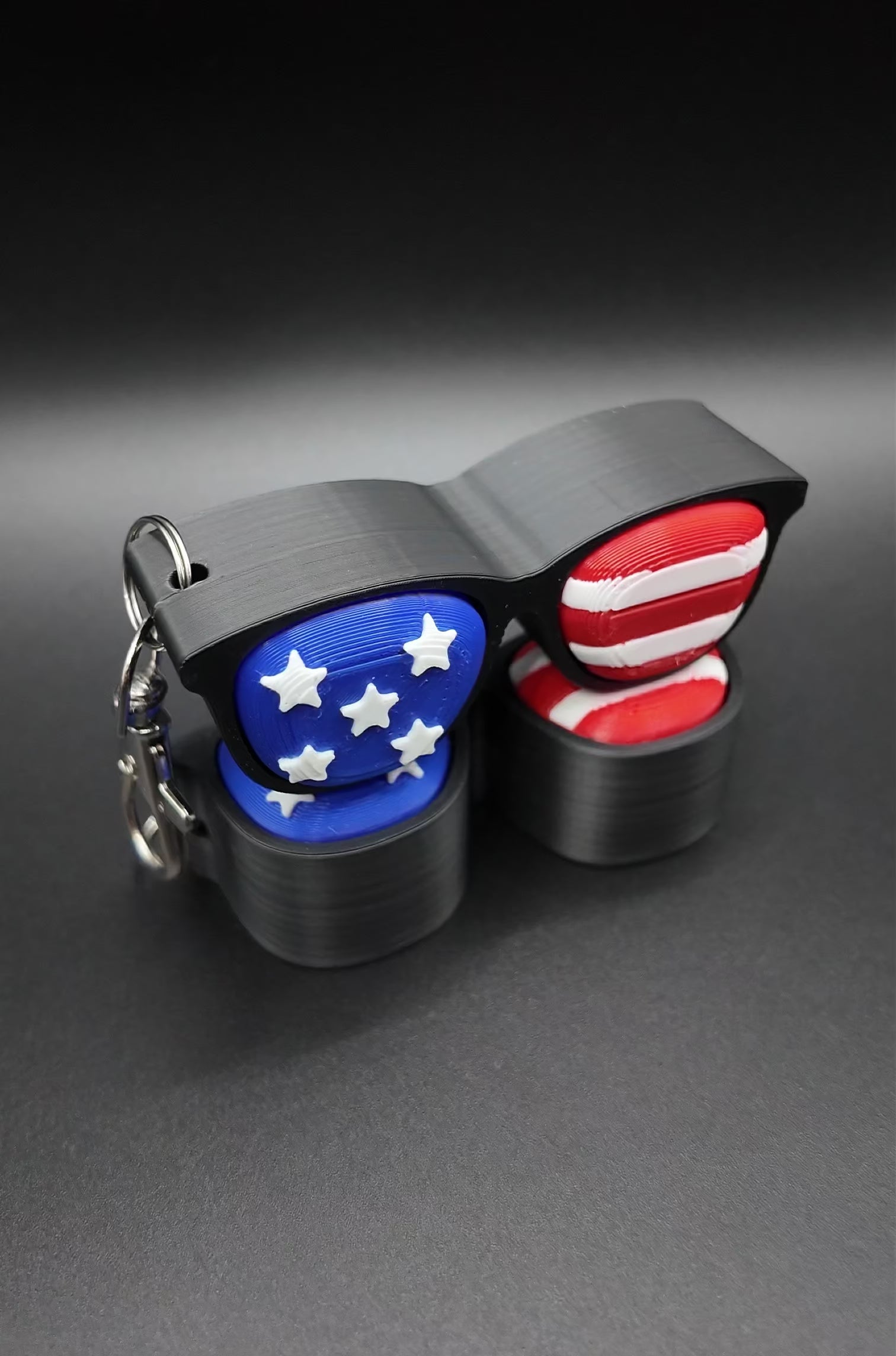 4th of July Sunglasses Clicker Fidgets!